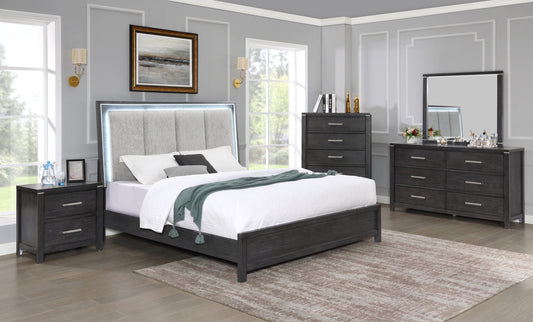LA5465N-GRY-BED SET